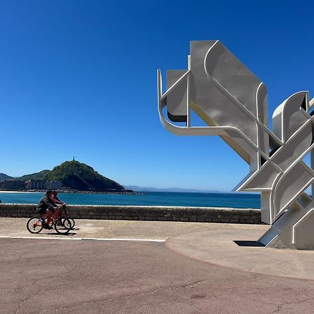 Sagues Beach Apartment 圣塞瓦斯蒂安 外观 照片