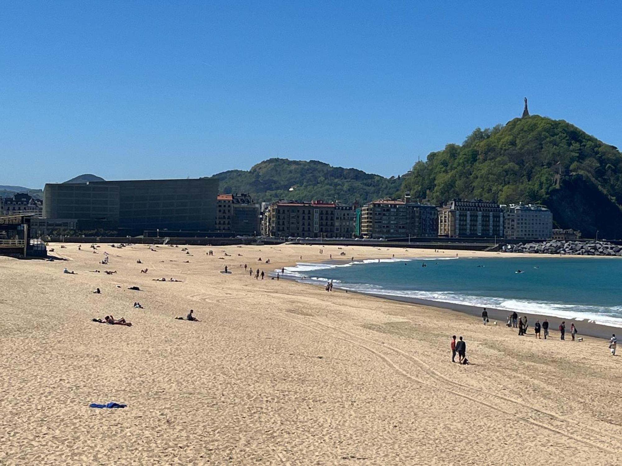 Sagues Beach Apartment 圣塞瓦斯蒂安 外观 照片